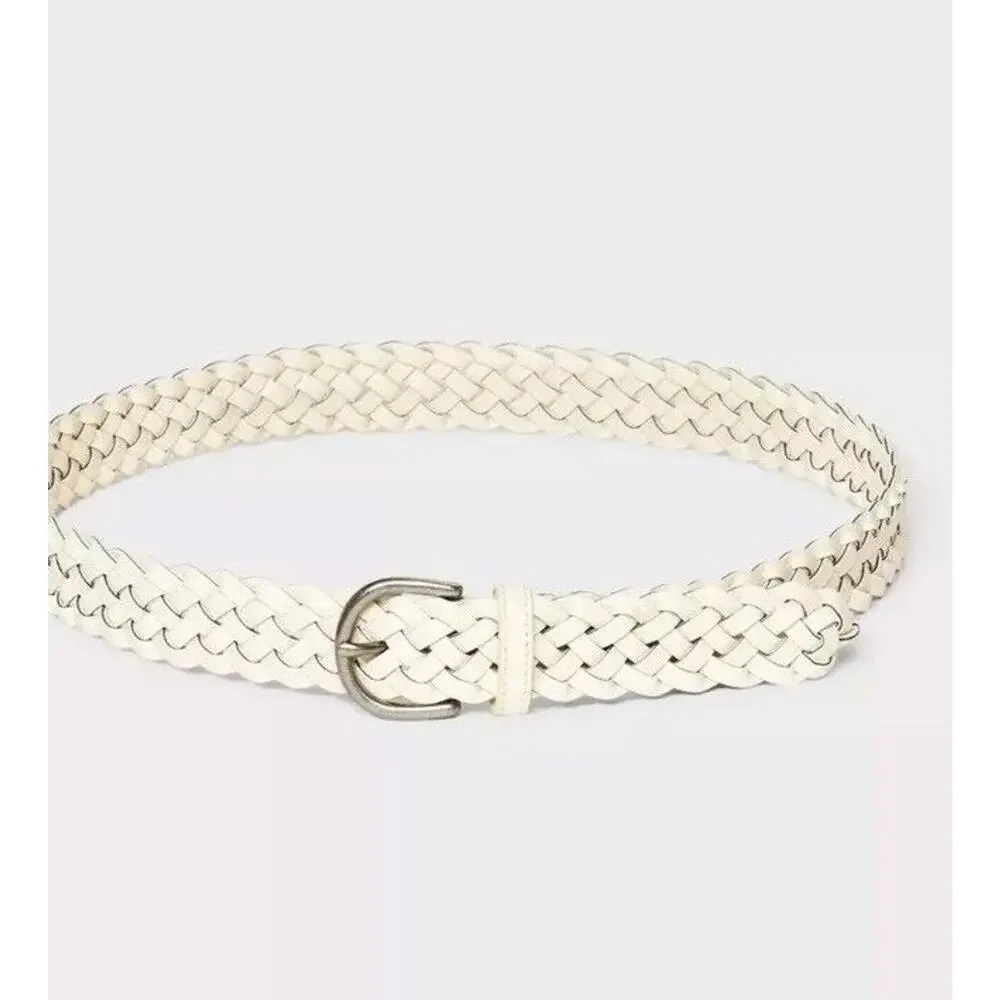 Women's Braid Belt - Universal Thread™ Cream XS